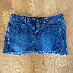 Y2K Jean skirt